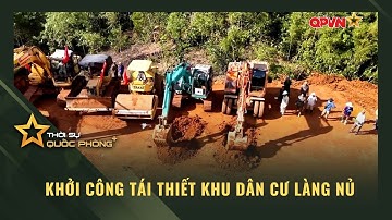 KHỞI CÔNG TÁI THIẾT KHU DÂN CƯ LÀNG NỦ