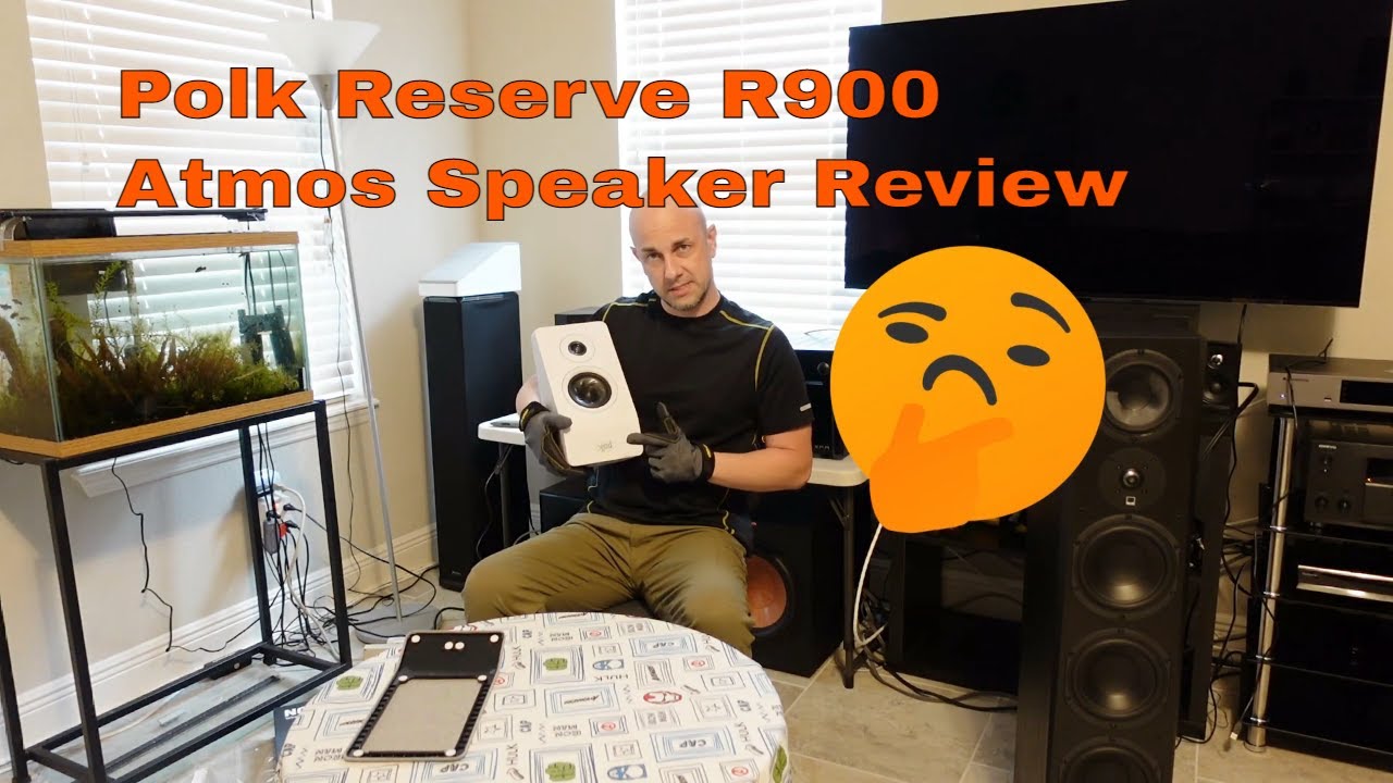 Polk Audio Reserve R900 Review. Atmos Height Channel Speakers. Wall ...