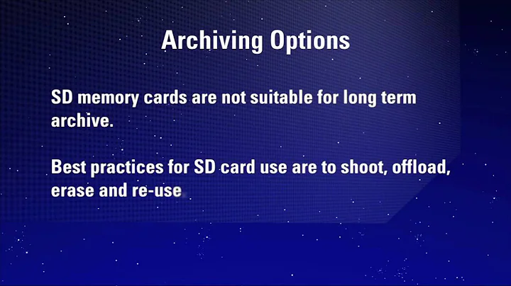 AG-HMC40 AVCCAM Camcorder: "How do I manage my data?"
