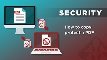 How to copy protect PDF files without passwords - stop copying, printing & sharing