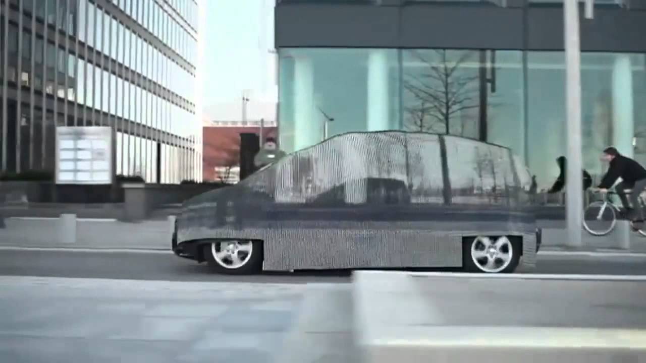 Mercedes – neviditeľné auto