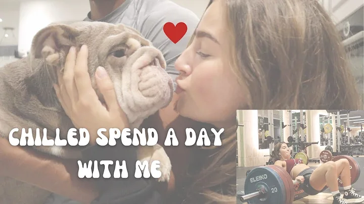 CHILLED SPEND A DAY WITH ME - full glute + hammys ...