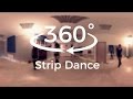 Red rose lady studio 360 dance vr girls