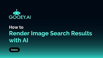 Render Image Search Results with AI - How to use Gooey.AI Workflows