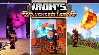 EL MEJOR Mod de MAGIA para Minecraft!! Iron's Spells 'n Spellbooks