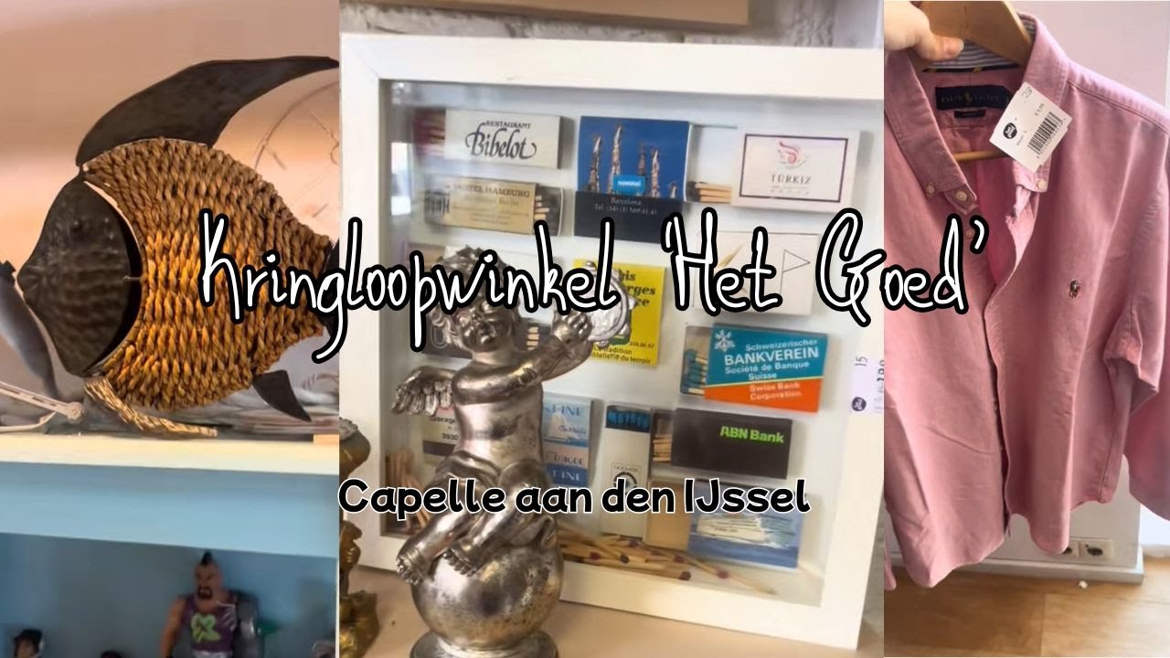 Kringloopwinkel 'Het Goed' in Capelle aan den IJssel I Dagje Kringlopen I Kringloop geluk