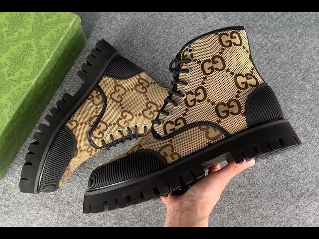 靴 Gucci laceup suede camel western boots Gucci Lace Up Boot Maxi GG Camel – Court Order