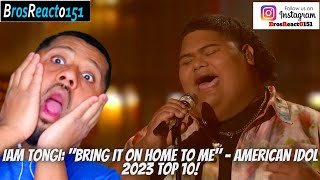 WOW Iam Tongi: Bring It On Home To Me - American Idol 2023 Top 10 REACTION
