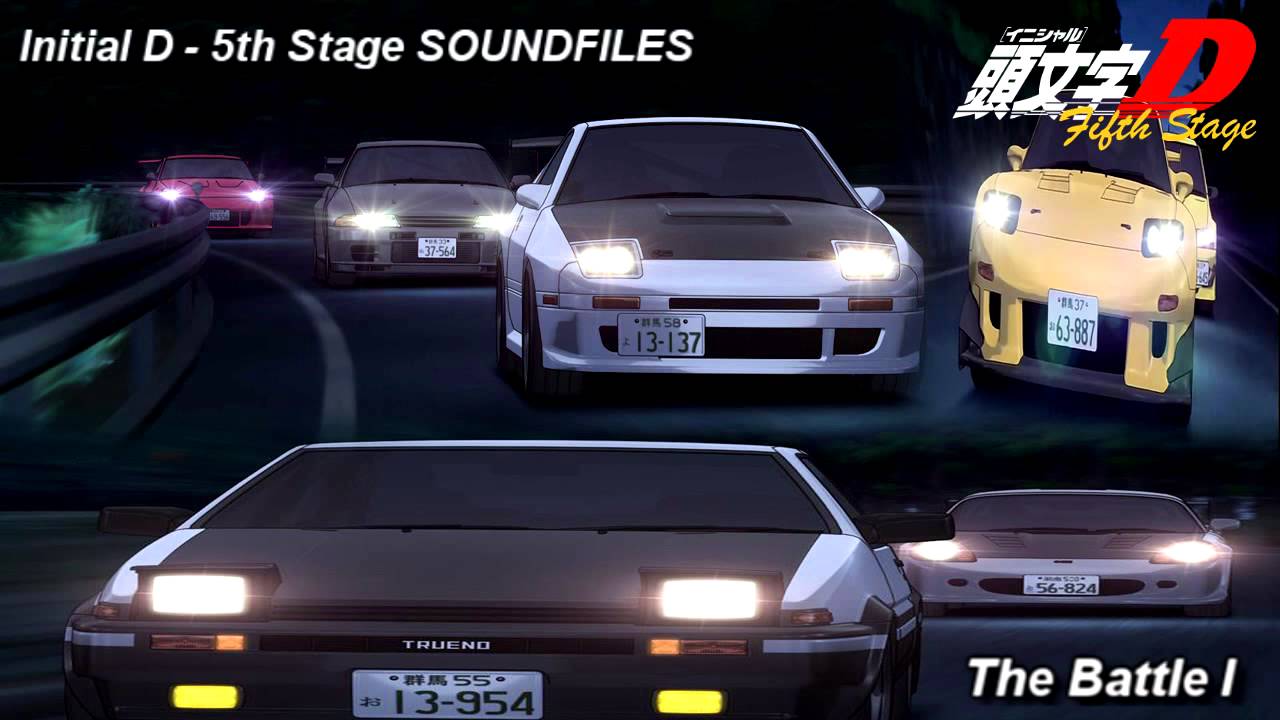 Initial D 5th Stage Soundfiles Battle I Youtube