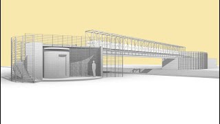 Pedestrian Bridge BIM Model