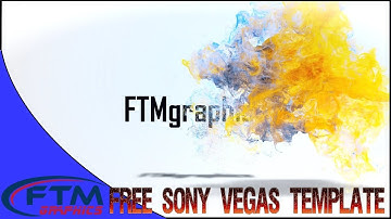 Intro Template Sony Vegas Pro - Liquid Logo/Text reveal