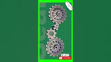 simple gear system ll gear system working video #shorts #shortvideo #engineering #science #gear