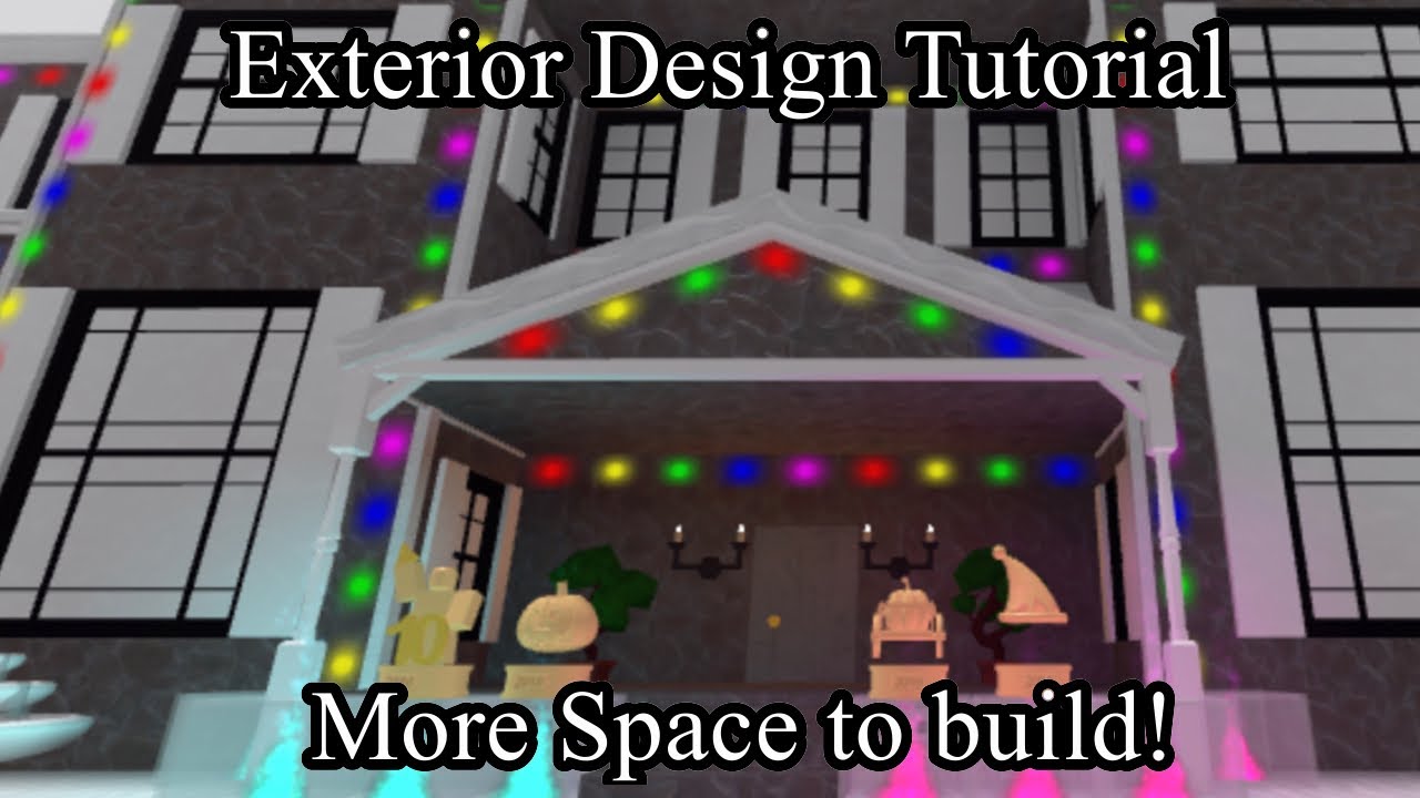 Estate Exterior Design Work At A Pizza Place Estate Tutorial Youtube - roblox work at a pizza place mansion disaster supply