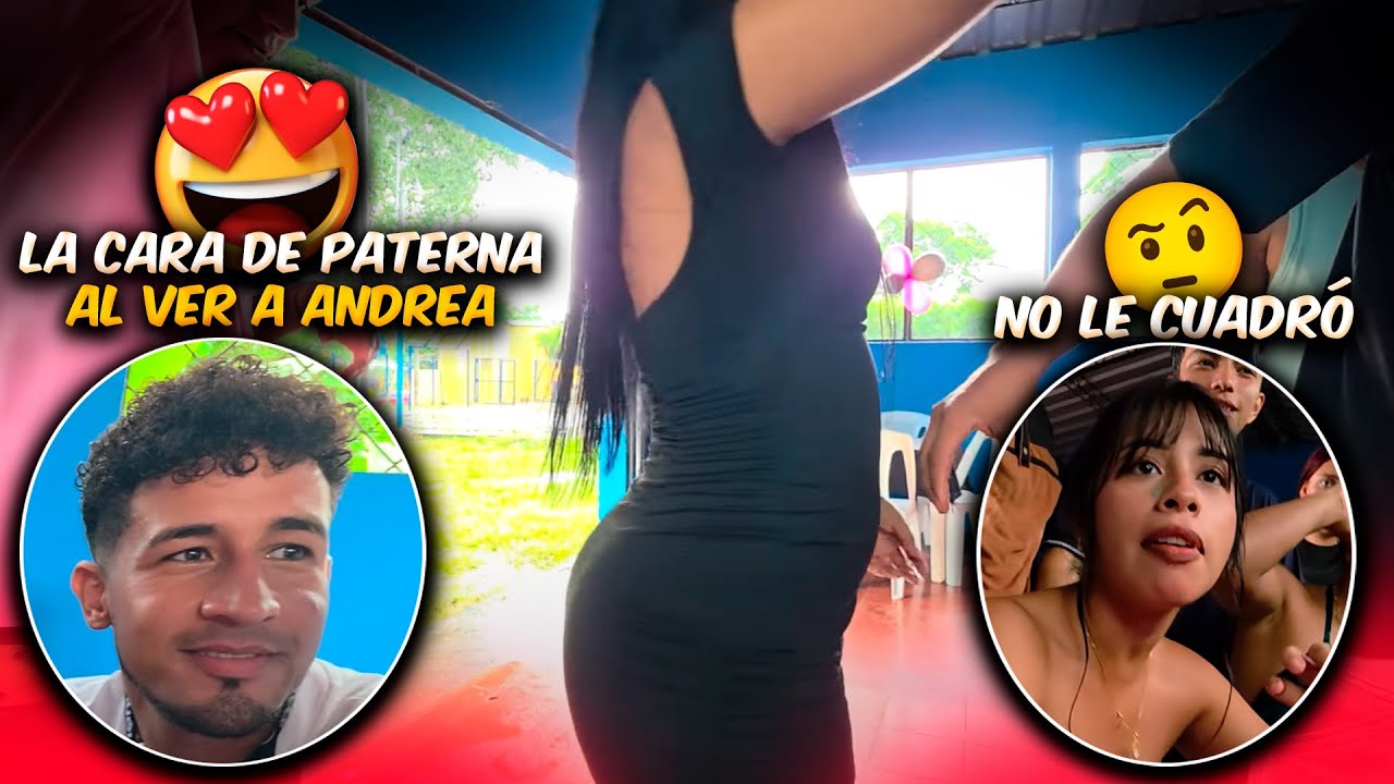 Así llegó Andrea de transformada y miren como reaccionó Briss al verla