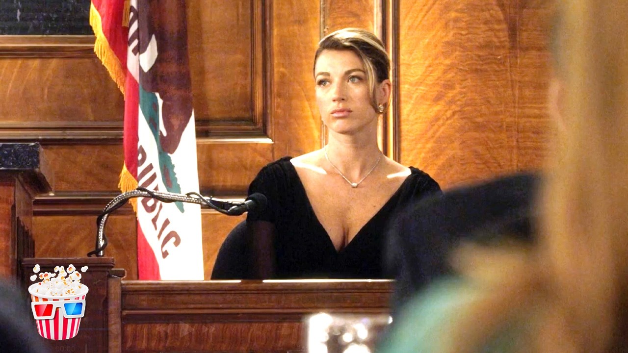 Malcolm McDowell Questions Natalie Zea on the Stand | Franklin & Bash S1E3
