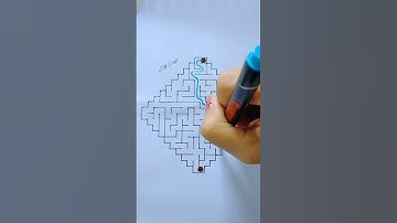 Maze Puzzle #satisfying #shorts #labyrinth