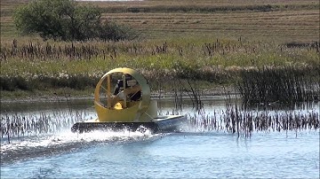 UH-10F Hovercraft - 1st Water Run