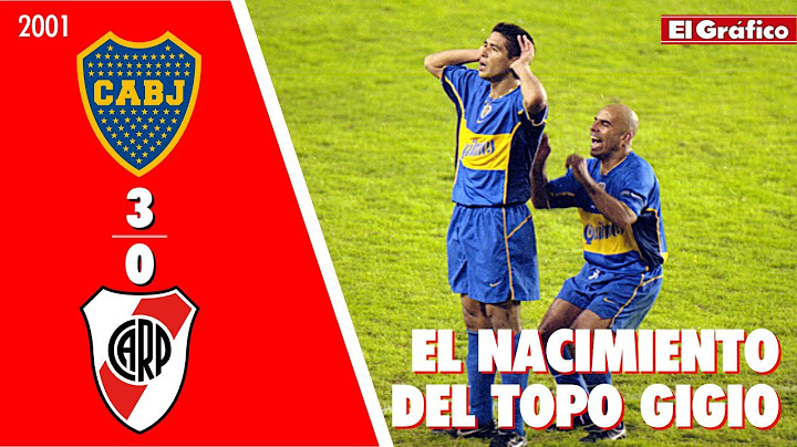 TORNEO CLAUSURA 2001: BOCA 3 RIVER 0