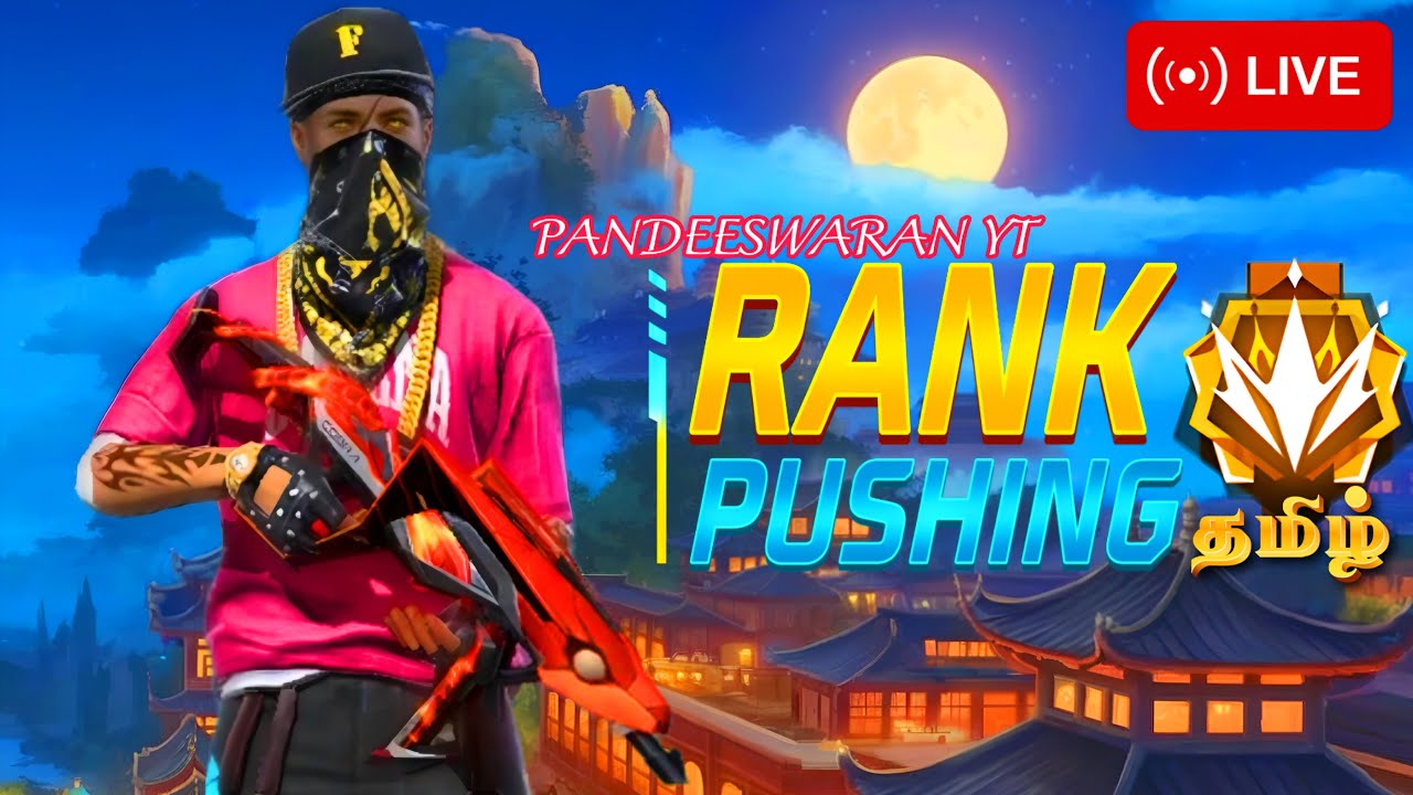 🔴 FREE FIRE MAX LIVE || ROAD TO 7K || GRANDMASTER RANK PUSH 