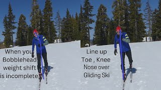 Do you Bobblehead when you Diagonal Stride in Cross Country Skiing