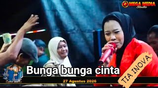 Bunga Bunga cinta_voc Tia Inova || Live musik Tarling Dangdut ISMAJAYA group 