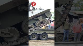 See How a WWII Achilles Tank Destroyer Is Transported! ⚙️🛠️