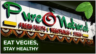 Pure O Natural fruits & vegetables new Shop Inauguration | Eat Veggies Stay Healthy | Hybiz
