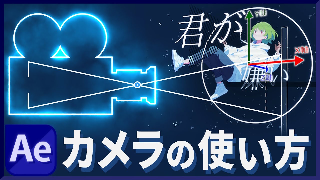 The key to 3D text animation: A thorough explanation of how to use the camera [After Effects]