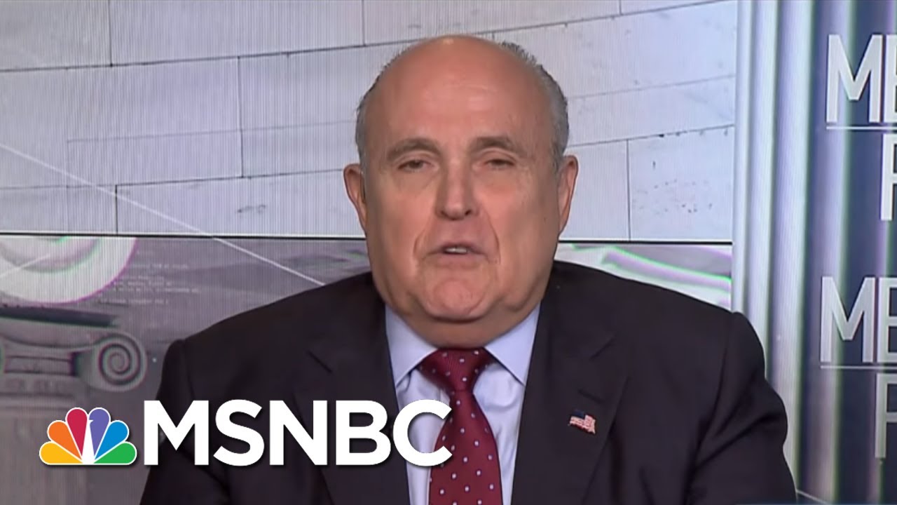 Rudy Giuliani: “Truth Isn’t Truth” | Morning Joe | MSNBC