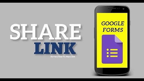 How to share link with students in google forms by Mr. Tausif Shaikh