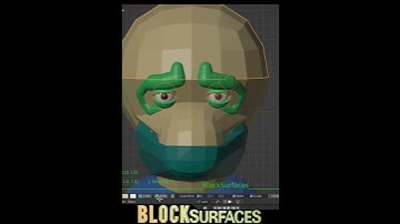 Short Blender Addon Blocksurfaces: Biker and motorcicly blocking and posing  #blender3d #zbrush #3d