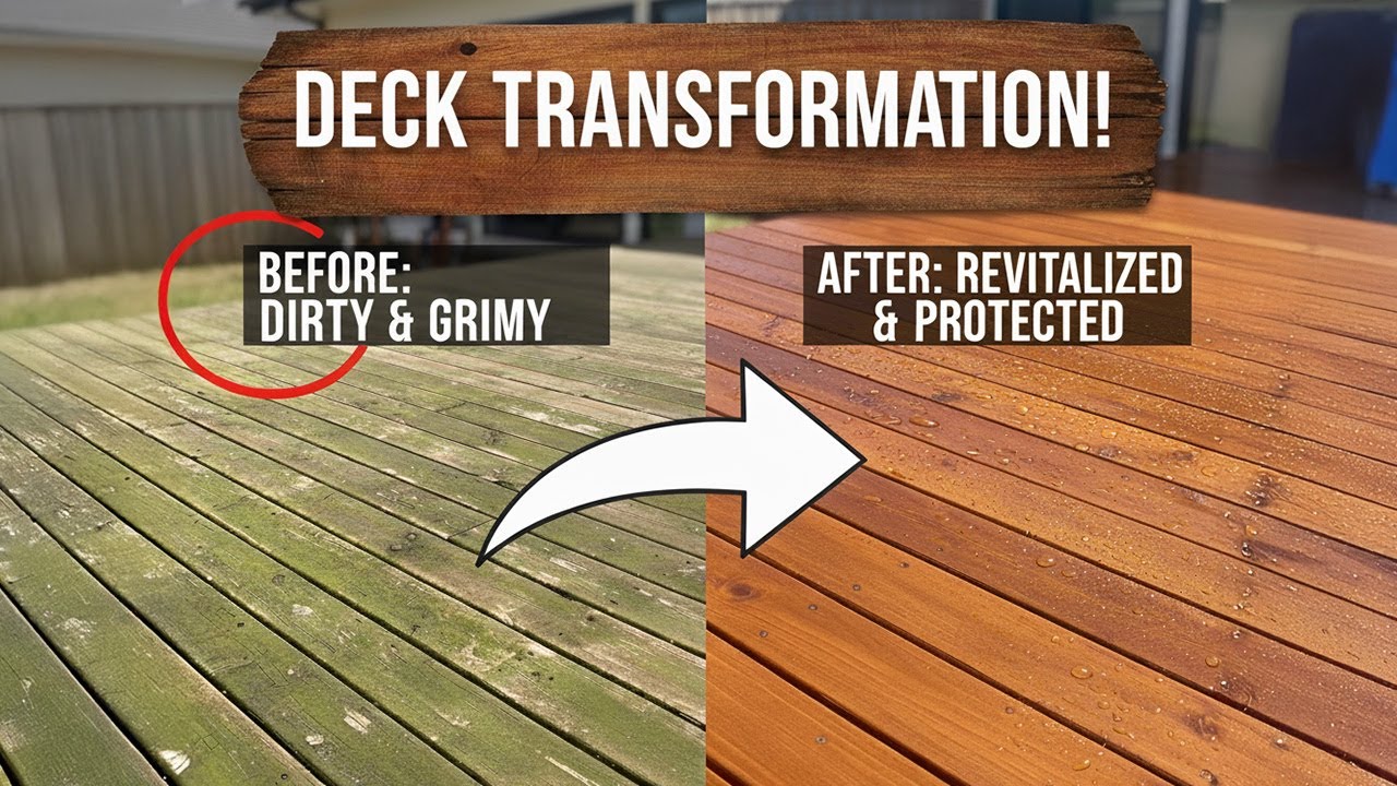 How To Transform YOUR Deck EASILY! Home Improvement and Tips