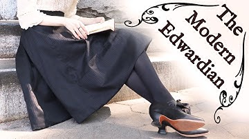 Making A (Modern!) Edwardian Walking Skirt || Historical Style