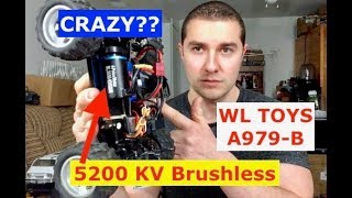 This WL TOYS A979-B might be the fastest in the world (upgraded 5700KV brushless system)