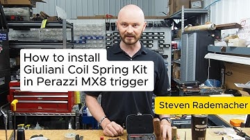 How to install Giuliani Coil Spring Kit in Perazzi MX8 trigger