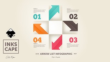 Inkscape: Infographic Arrow List