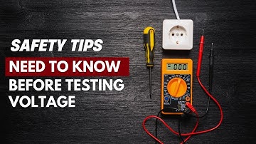 Multimeter Safety Tips ⚡ What You Must Know Before Testing Voltage!