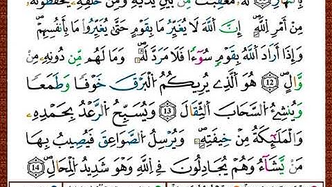 ختمة مصحف التجويد برواية قالون الصفحة رقم 250