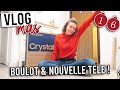 VLOGMAS 16 • Journée boulot + je reçois ma télé !