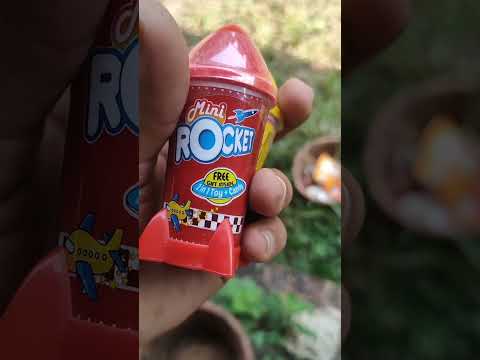 Rocket toy candy