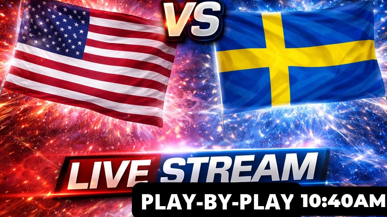 USA 🇺🇸 vs Sweden 🇸🇪 | Women’s Olympic Hockey Semi-Final LIVE 🏒🔥 1st period