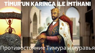 TİMUR'UN KARINCA İLE İMTİHANI - Противостояние Тимура и муравья