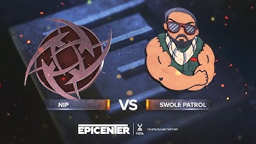 NiP vs Swole Patrol - EPICENTER 2018 - map2 - de_nuke [CrystalMay, Smile]