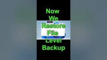 Windows 11, 10, 8, 7 USB Backup and Restore #systemimage #windowsrestore #USBbackup #backup