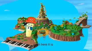 dora the pirate explorer map shows you how to get to harmony chord island 