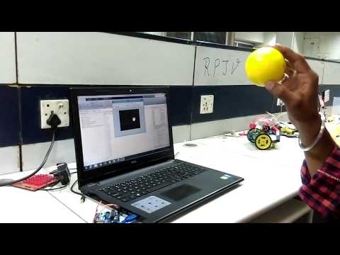 Image Processing to Control a Wireless Robot