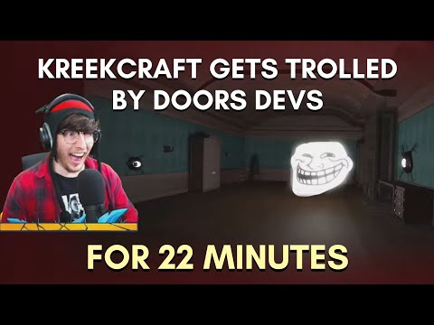 A-60 from roblox rooms was spotted as a secret character in kreeks doors  stream where he gets trolled by doors devs : r/RobloxDoors