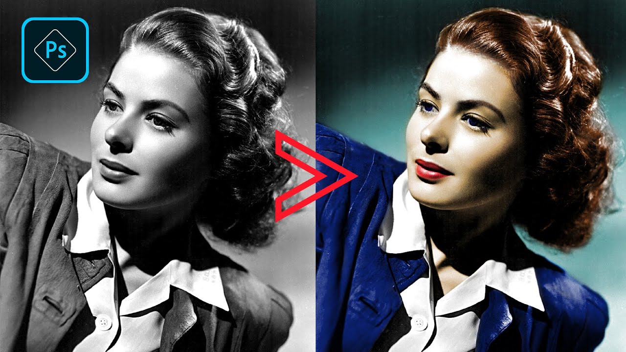 Turn Black And White Photos To Color Photos In Photoshop Photo Turn Black And White Photos To Color Photos In Photoshop Photo