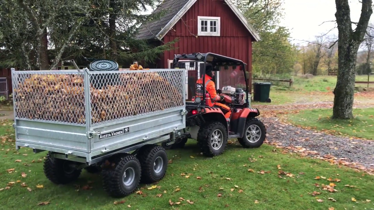 AvestaVagnen Fv1400 Professional ATV Trailer 