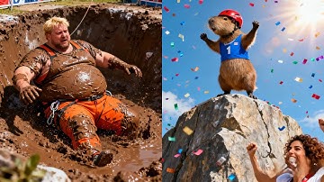 Funny Capybara and Isabella